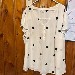 Dress top from the Loft size 26